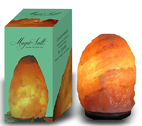 Magic Salt Lighting For Your Soul Due Lampade Si Sale Dell'Himalaya 4-6 Kg
