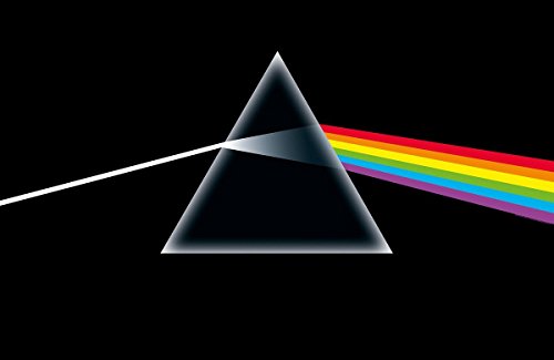 Pink Floyd Bandiera In Tessuto Dark Side Of The Moon 66 X 105 Cm