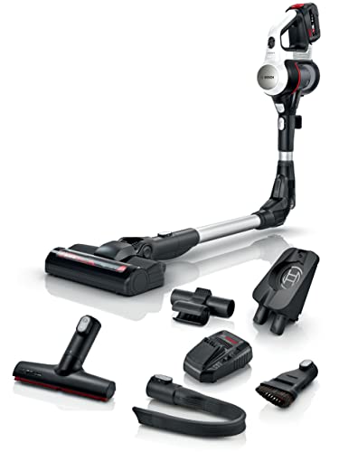 Bosch Unlimited Serie 7 Bss715Carp, Aspirapolvere A Batteria, Bianco