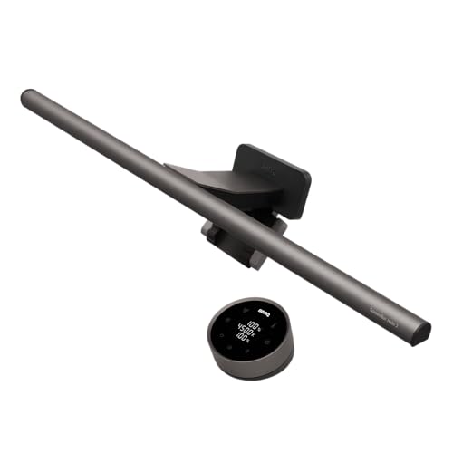 Benq Screenbar Halo 2 Led Lampada Da Monitor, Controller Wireless, Luminosità E Colore Regolabili, Luce Antiriflesso, Salvaspazio, Alimentazione Usb
