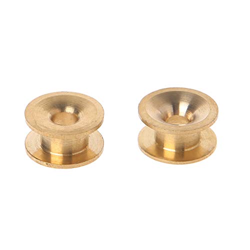 Ocobudbxw 2Pcs Trimmer Head In Ottone Occhiello Attrezzo Da Giardino Parte Strimmer Line Fermo Universale