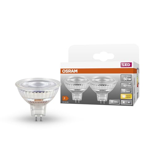 Osram Lampade Di Riflettori A Led Volt Basse Mr16 (Gu5.3) Con Presa Di Retrofit, Alternativa A Led Alle Lampade Niedervolthalogogene, Sostituzione 50