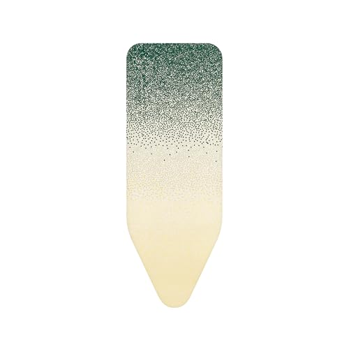 Brabantia Copri Asse Da Stiro Superiore C Con Strato In Spugna Da 2 Mm. E Cotone 100% Fairtrade, Design Pratico Per Stirare Senza Fatica, 124X45 Cm, N