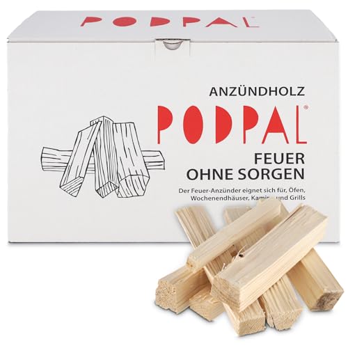 Podpal - Legna Da Ardere Naturale In Trucioli Di Abete Secco | Circa 5 Kg | Legna Da Ardere E Legna Da Ardere | Ideale Come Avviamento A Fuoco, Accend