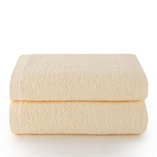 Top Towel - Plus - Pack 2 Asciugamani - Asciugamani Da Bagno - 100% Cotone - 500 Grammi