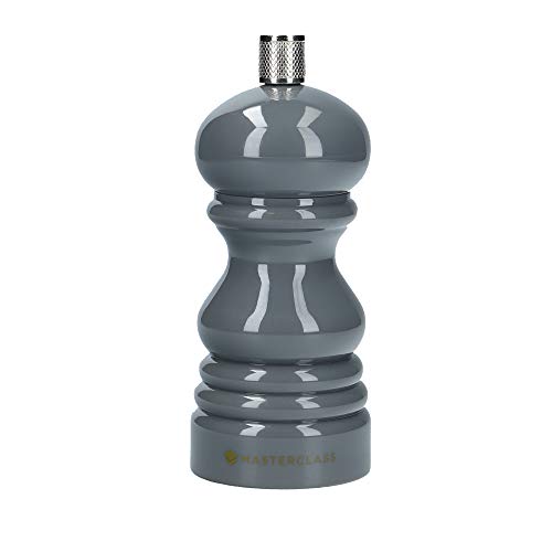 Masterclass Macinino Per Pepe O Sale, Plastica, Grigio, 12 Cm