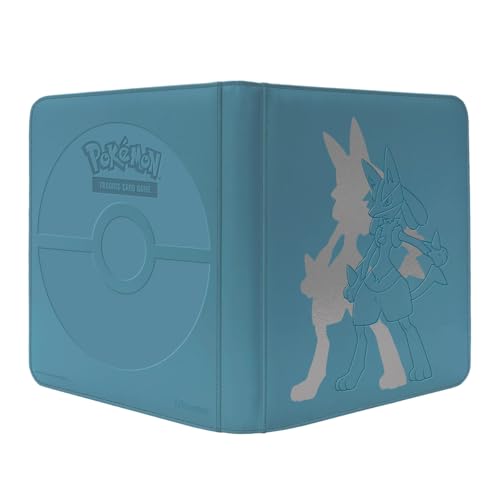 Raccoglitore Pro Pokemon Elite Lucario Con 12 Tasche