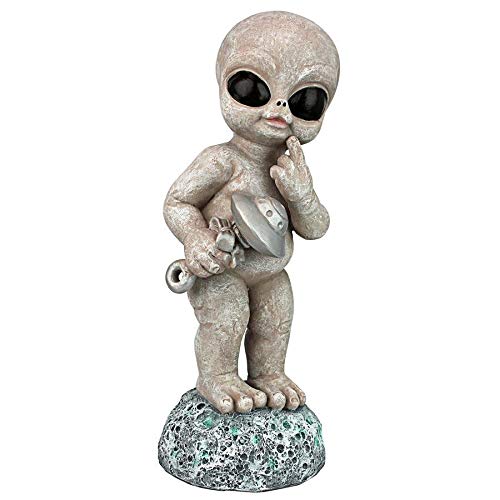 Design Toscano Statua Aliena, Poliresina, A Colori, 41,9 Cm