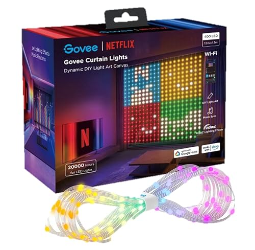Govee Curtain Light Netflix Wifi Bt