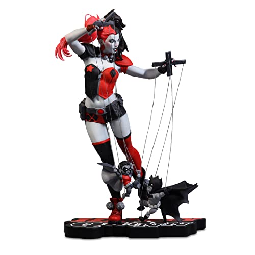 Lansay Dc - Statua In Resina - Harley Quinn By Ema Lupacchino - Personaggi Dei Fumetti - 14 Anni