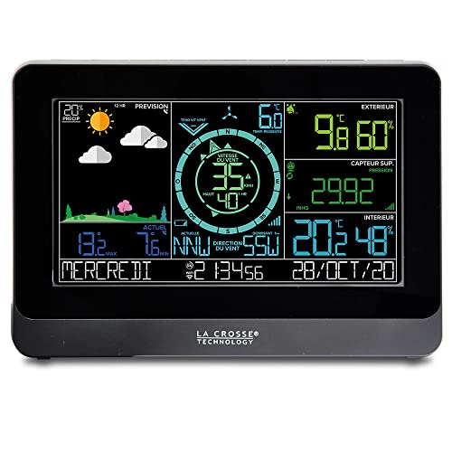 La Crosse Technology - Ws6863 Stazione Meteo Semi-Professionale Con Connessione Wi-Fi - Nero