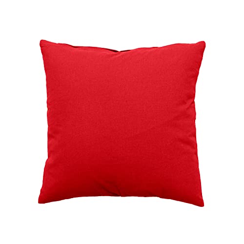 Ed Enjoy Home Panama Cuscini 40 X 40, 350 G Rosso Cotone, 100%