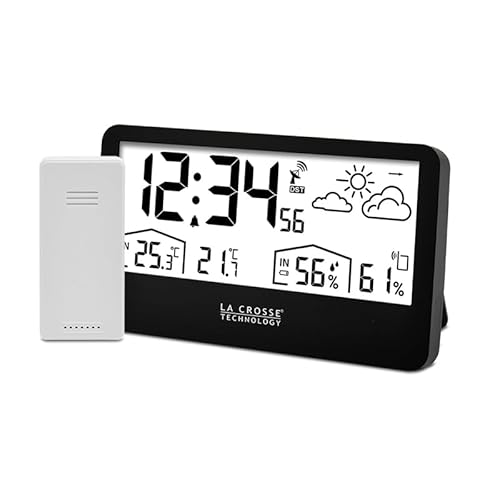 La Crosse Technology - Ws6230 Stazione Meteo Radio-Pilotata - Nero