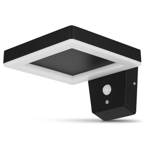 Rev 2023001300 Led Solar Wandleuchte Square Schwarz