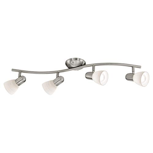 Eglo 88474 Faretto Faretto D'Illuminazione Da Superficie Nichel E14 160 W