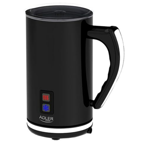 Adler Montalatte Con Funzione Feat E Potenza 500 W Ad 4478, Nero, Taglia Unica Alimentazione, Acciaio Inossidabile, Multicolore