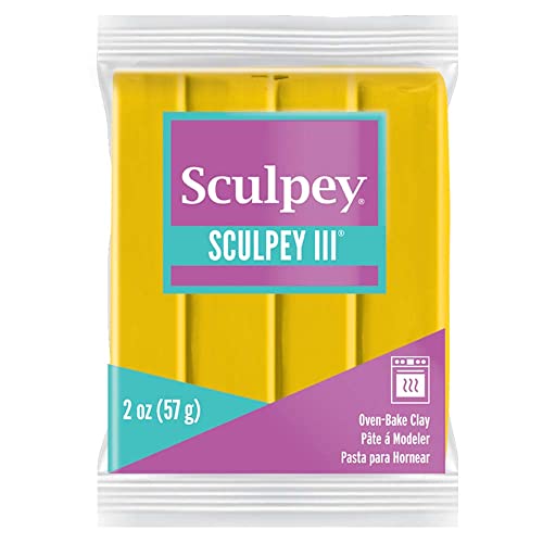 Sculpey Argilla Polimerica Iii 2 Once-Giallo