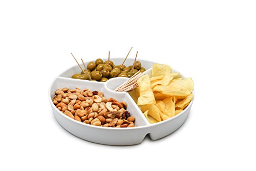 Nerthus Fih 333 Piatto Snack In Porcellana Da Servire, Piatto Snack Snack