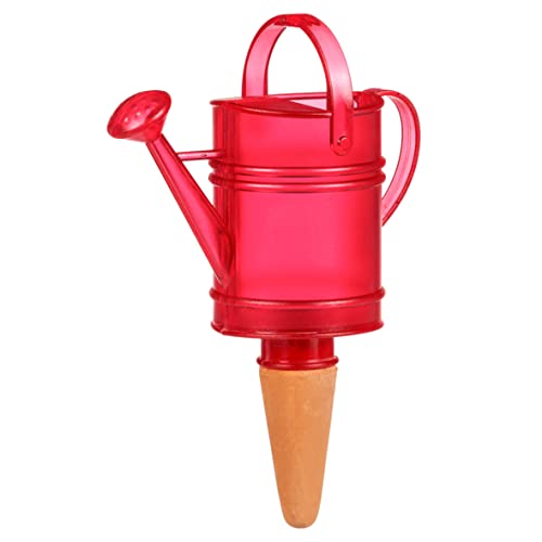 Scheurich Nelly S - Serbatoio Acqua In Plastica Nelly M, Rosso, Larghezza 12,7 Cm, Profondità 6,8 Cm, Altezza 20 Cm, 0,2 L Vol.