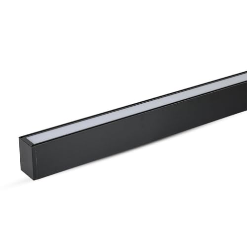 Vt-7-40 40W Led Linear Hanging Suspension Light With Samsung Chip Colorcode:4000K-Black Body
