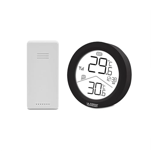 La Crosse Technology - Ws6219 Stazione Di Temperatura Con Min/Max - Nero