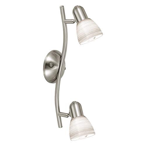 Eglo 88473 Faretti Da Soffitto, Metallo, E14. Grigio