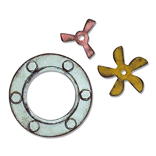 Sizzix Fustella Bigz Parti Steampunk By Tim Holtz