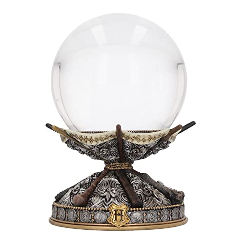 Nemesis Now Sfera Di Cristallo E Supporto Con Licenza Ufficiale Harry Potter, 16 Cm, Argento
