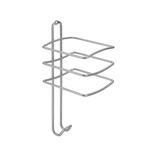 Metaltex Serie Onda - Porta Asciugacapelli/Piastra Capelli - (460603), 10X10X25 Cm