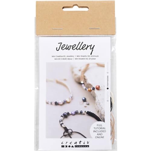 Hobby Welt Kreativ Mini Craft Kit Gioielli, Bracciale Con Chiusura, 1 Confezione