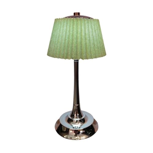 V-Tac 1.5W Led Table Lamp 3000K Chrome + Pale Green