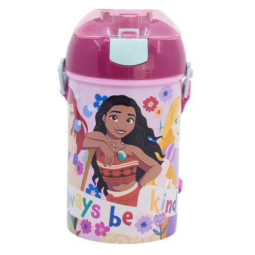 Bottiglia Riutilizzabile Robot Pop Up Con Cannuccia, Corra Y Cierre De 450 Ml | Principessa Beyou Tiful