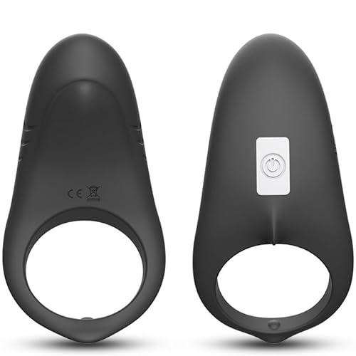 Armony - Shark Vibrator Ring For Couples Remote Control Black