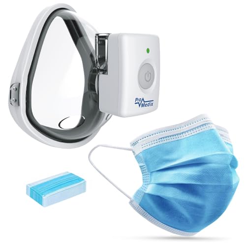 Promedix Nebulizzatore Inalatore Portatile Wireless+20 Maschere, Pr-840 +20 Maschere Colore Blu Promedix Pr-280