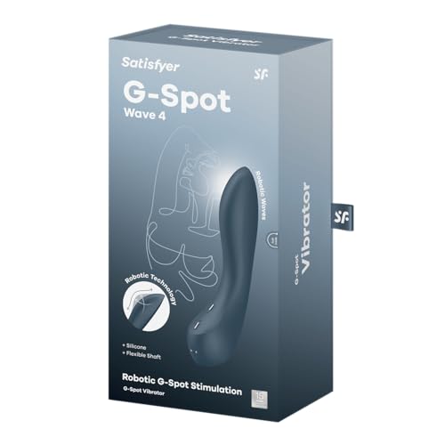 Satisfyer G-Spot Wave 4, Sex Toy Per Donne, Vibratore Silenzioso Da Donna Per Il Punto G, Vibratori Per La Stimolazione, Strumenti Per Il Benessere Fe
