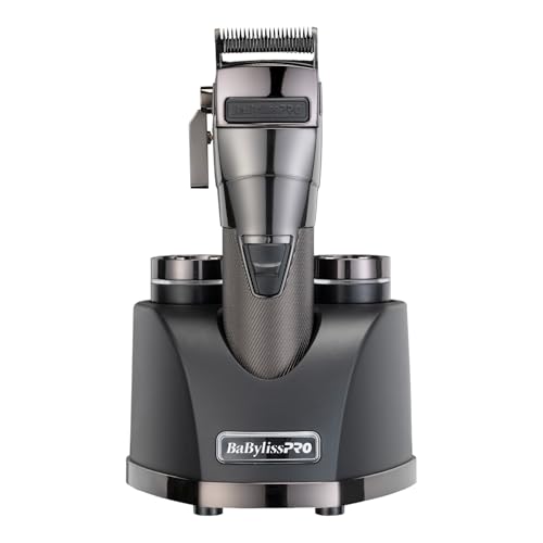 Babyliss Pro Snap Fx - Tagliacapelli Professionale, Doppia Batteria, Lame Dlc, Senza Fili, Per Saloni, Barbieri E Uso Domestico
