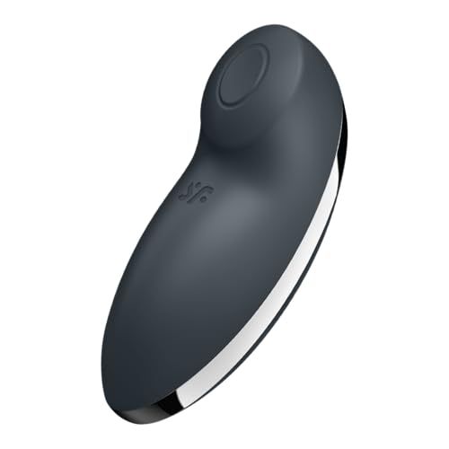Satisfyer Tap & Climax 2 | 11 Cm | Vibratore Da Appoggio Effetto Picchiettio | Due Motori Controllabili Indipendentemente | Ricaricabile | Impermeabil