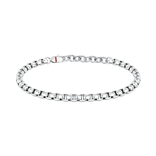 Sector No Limits Bracciale Uomo In Acciaio A Catena, Collezione Basic - Szs121