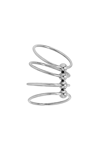Locked Anelli Marca Anello Chain Torc Acciaio 35 Mm