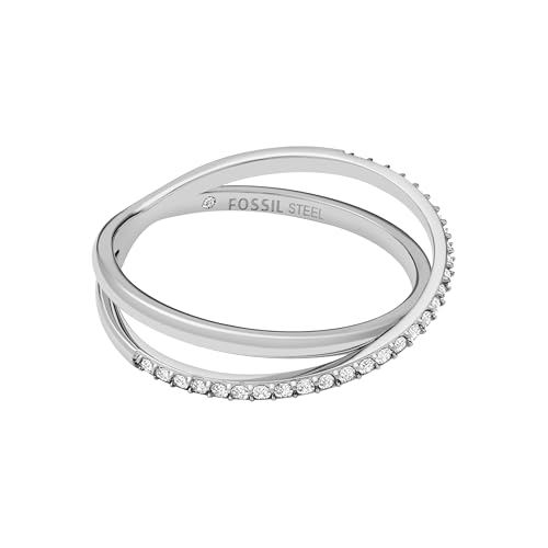 Fossil Anello Gioielli Jf04078040-12 Marca, Taglia Unica, In Metallo Non Prezioso, Senza Gemma, Taglia Unica, Metallo Non Prezioso, Nessuna Pietra Pre