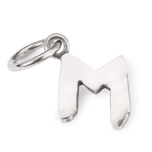 Trollbeads Ciondolo A Forma Di Lettera Per Braccialetto Catena Portachiavi Idea Regalo Argento Sterling Tagbe-20270 - Tagbe-20296, Misura Unica, Argen
