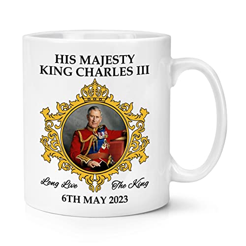 King Charles Iii 2022 - Tazza Da 283,5 Ml, Regalo Commemorativo Sua Maestà
