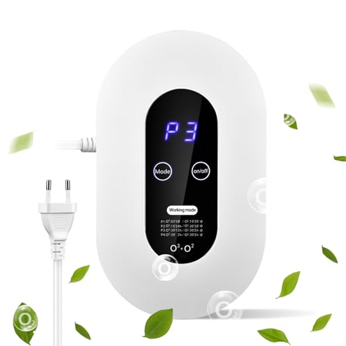 Generatore Di Ozono Purificatore D'Aria,Air Purifier Portable,Sterilizzatore Per Deodorizzazione Dell'Ozono,Purificatore Aria Per Camera Da Letto Dome