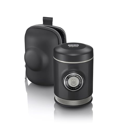 Wacaco Picopresso Macchina Espresso Portatile Con Custodia Protettiva, Macchina Per Caffè Speciale Di Professionale, Macinatura Ultra Fine Compatibile