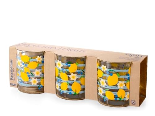 H&H Conf 3 Bicchieri Zest 25 Cl