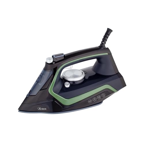 Ardes Arstir02B Vapor Pro Elite Ferro Da Stiro A Vapore, 2200 W, 0.22 Litri, Colpo Vapore 120 G/Min, Con Piastra In Ceramica, Funzione Anticalcare, Im