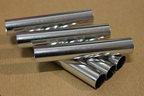 Set 6 Pz Forme Formine Cannolo Mignon 8 X 1,5 Cm Vespa