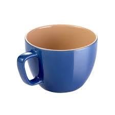 Tazza Jumbo 590 Ml Crema Shine, Blu