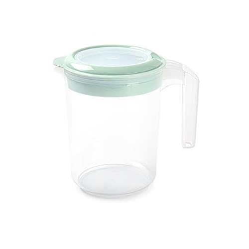 1 Pezzo Caraffa Brocca In Plastica Mixer Con Coperchio 1,5 Litri 3 Colori