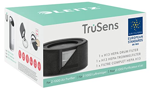 Leitz Trusens Filtro Hepa H13 2-In-1 Per Il Purificatore D'Aria Piccolo Leitz Trusens Z-1000, Rimuove Virus, Peli Di Animali Domestici, Cov, Polvere,